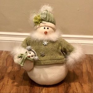 Plush Snowman Christmas Winter Decor ⛄️